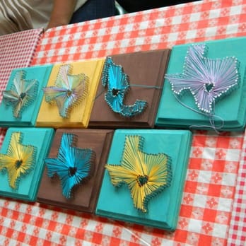 Crafty Girl - String Maps - Art Classes Near Me