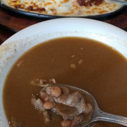 Asadero Las Brasas - Queso fundido with added chorizo and Carne en su jugo.....BOMB ass hell!!!!