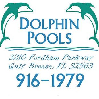 Dolphin Pools - the logo for dolphin pools - General Contractors Near Me - Gulf Breeze, Florida Dolphin Pools - the logo for dolphin pools - General Contractors Near Me - Gulf Breeze, Florida