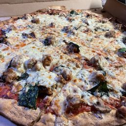 Delivery pizza. Pretty good.