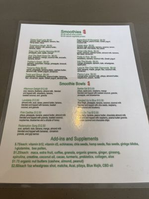 Menu photo 1 Squeeze Juicery Buffalo, NY