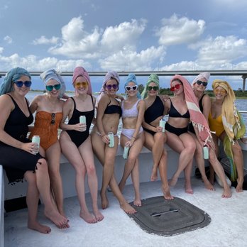 Carolina Marine Group - Happy guests on our tours this summer. Bachelorettes are the best! - Boat Charters Near Me - Charleston, South Carolina Carolina Marine Group - Happy guests on our tours this summer. Bachelorettes are the best! - Boat Charters Near Me - Charleston, South Carolina