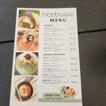 Ricebunn - Menu,teas and decide b4 walking up - Japanese Near Me - Irvine, California Ricebunn - Menu,teas and decide b4 walking up - Japanese Near Me - Irvine, California