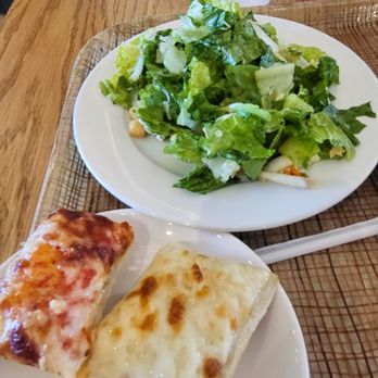 Soup 'n Fresh - Salad Bar plate, pizza, and soup - Buffets Near Me - Chino Hills, California
