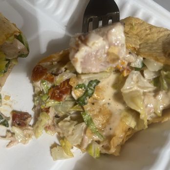 bellagreen - Raw Chicken Caesar Wrapchicken - New American Near Me - Houston, Texas