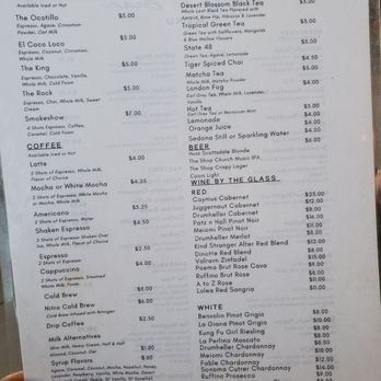 Bottle & Bean - Menu - Wine Bars Near Me - Chandler, Arizona Bottle & Bean - Menu - Wine Bars Near Me - Chandler, Arizona