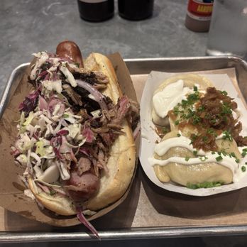 Mabel's BBQ - Polish Girl and Smoked Brisket Pierogies - Barbeque Near Me - Cleveland, Ohio