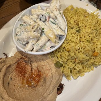 Aladdin Mediterranean Cuisine - Hummus, saffron rice, pasta salad - Mediterranean Near Me - Houston, Texas Aladdin Mediterranean Cuisine - Hummus, saffron rice, pasta salad - Mediterranean Near Me - Houston, Texas