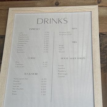 David's Bagels - Drink menu - Bagels Near Me - Pacifica, California