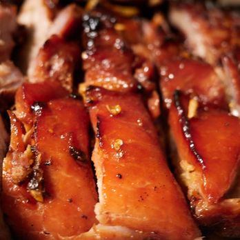 Moon Garden Restaurant - Full rack honey BBQ ribs - Seafood Near Me - Honolulu, Hawaii Moon Garden Restaurant - Full rack honey BBQ ribs - Seafood Near Me - Honolulu, Hawaii