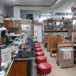 Shot of soda fountain and counter service