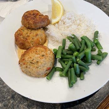 Chinooks Waterfront Restaurant - Crab Cake entree - Seafood Near Me - Seward, Alaska Chinooks Waterfront Restaurant - Crab Cake entree - Seafood Near Me - Seward, Alaska