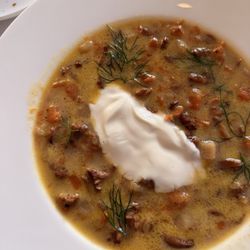 Raffles Europejski Warsaw - Chanterelle soup