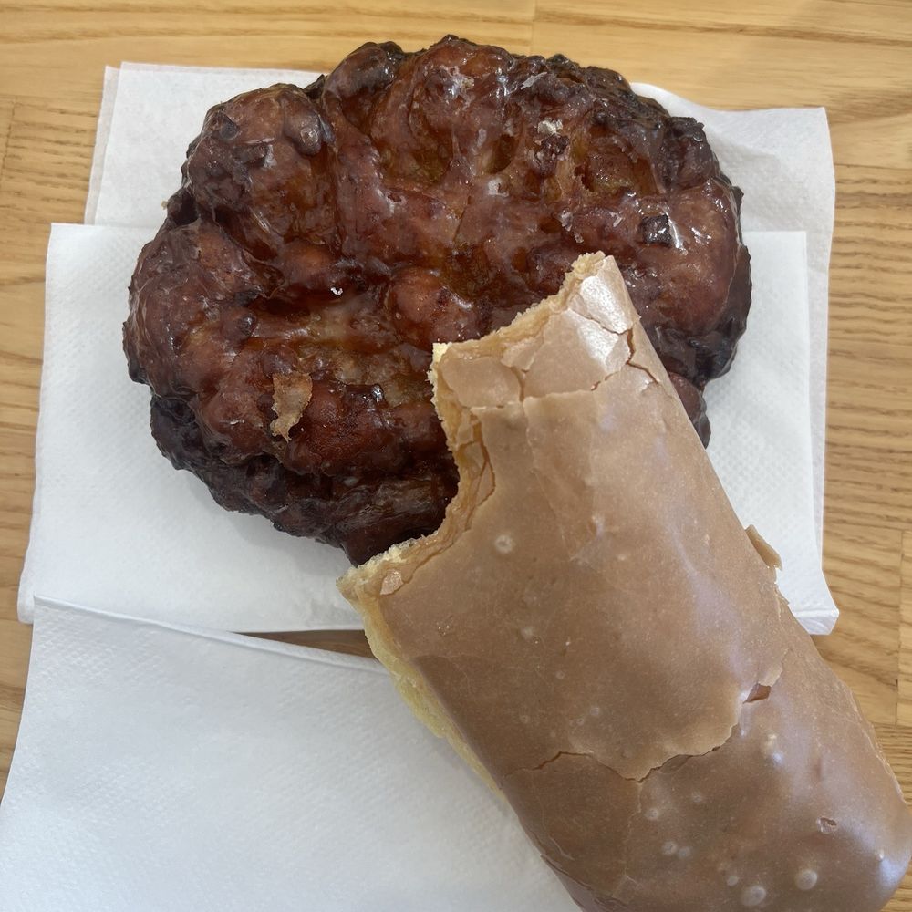 BoSa Donuts - Apple fritter and maple long John - Donuts Near Me - Tucson, Arizona