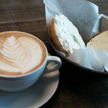 Pavement Coffeehouse - Mocha Cappuccino and Garlic & Chive cream cheese bagel. Yum! - Coffee & Tea Near Me - Boston, Massachusetts Pavement Coffeehouse - Mocha Cappuccino and Garlic & Chive cream cheese bagel. Yum! - Coffee & Tea Near Me - Boston, Massachusetts