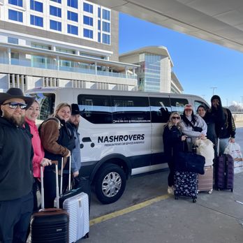 Nashrovers - This group booked Nashrovers for their Nashville Airport Transfer to and from Hotel Moxy Downtown. - Airport Shuttles Near Me - Nashville, Tennessee