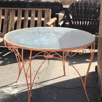 Bridge Thrift - Vintage patio table $50 - Thrift Stores Near Me - Los Angeles, California Bridge Thrift - Vintage patio table $50 - Thrift Stores Near Me - Los Angeles, California
