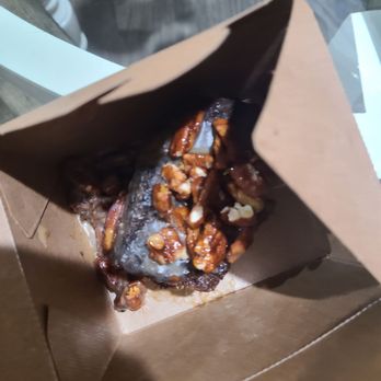 Whiskey Cake - Whiskey cake to go lol(ate half) - New American Near Me - Irving, Texas