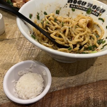 Wadaya - Rice they give to soak up all that sauce - Ramen Near Me - Costa Mesa, California Wadaya - Rice they give to soak up all that sauce - Ramen Near Me - Costa Mesa, California