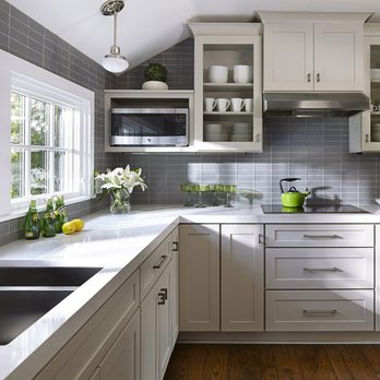 Guaranteed Plumbing - a clean kitchen with white cabinets - Plumbing Near Me