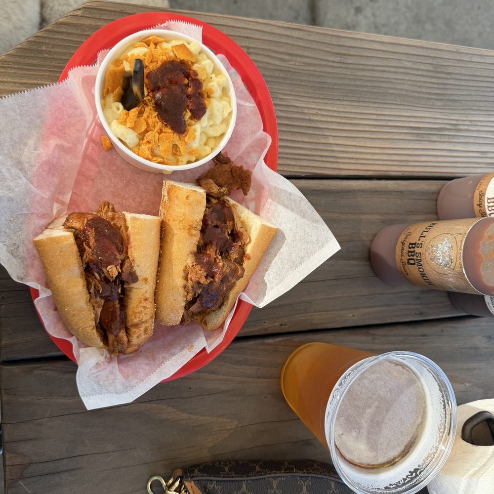 Bull's Smokin BBQ - Smoked BBQ Chicken sandwich Mac N' Cheese - Barbeque Near Me - San Diego, California Bull's Smokin BBQ - Smoked BBQ Chicken sandwich Mac N' Cheese - Barbeque Near Me - San Diego, California