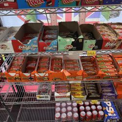 Sweet Molly's British Shop Tea Room & Bakery - Kit Kats and Reese PB - North American and UK