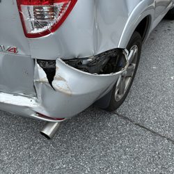 Rickman's Paint & Body - My call rolled down a hill and hit the pavement