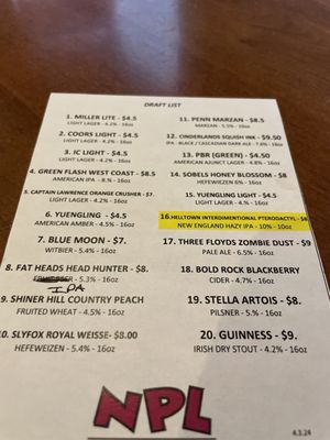 Menu photo 5 Dee Jay's Lounge Murrysville, PA