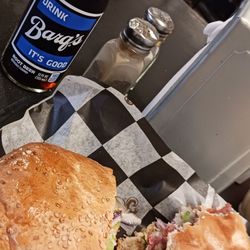 Fiorella's the Original - Stromboli Sandwich and a Barq's