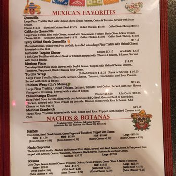 Mexico Lindo - Menu page 4 - Mexican Near Me - Waterford Twp, Michigan Mexico Lindo - Menu page 4 - Mexican Near Me - Waterford Twp, Michigan