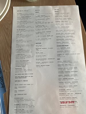 Menu photo 2 Ghostwriter Public House Johnstown, OH