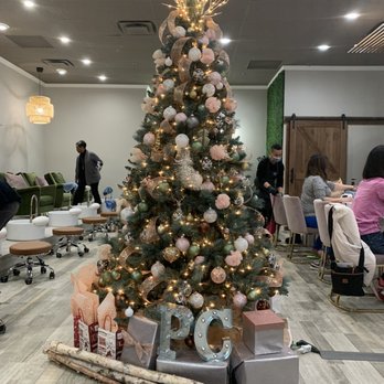 Pink Cactus Nail Boutique - Their beautiful tree for the holidays - Nail Salons Near Me - Suwanee, Georgia Pink Cactus Nail Boutique - Their beautiful tree for the holidays - Nail Salons Near Me - Suwanee, Georgia