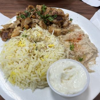 Gyro & Kabob Grill - Chicken Shawarma Lunch Special - Mediterranean Near Me - Fort Worth, Texas