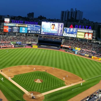 Yankee Stadium - View from our seats, in Section 420 #YankeeStadium - Stadiums & Arenas Near Me - Bronx, New York