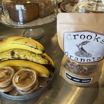Crooks Coffee - Granola, bananas, and baked goods - Coffee & Tea Near Me - Santa Rosa, California Crooks Coffee - Granola, bananas, and baked goods - Coffee & Tea Near Me - Santa Rosa, California