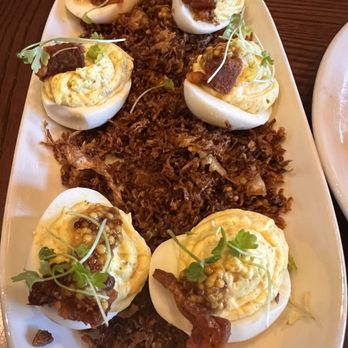 1919 Kitchen & Tap - Deviled Eggs - New American Near Me - Green Bay, Wisconsin 1919 Kitchen & Tap - Deviled Eggs - New American Near Me - Green Bay, Wisconsin