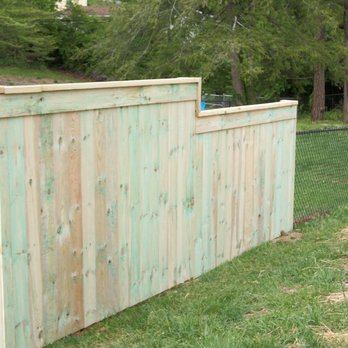 A Barnes Fence - 6' High Wood with Capped Top - Fences & Gates Near Me - Hixson, Tennessee A Barnes Fence - 6' High Wood with Capped Top - Fences & Gates Near Me - Hixson, Tennessee