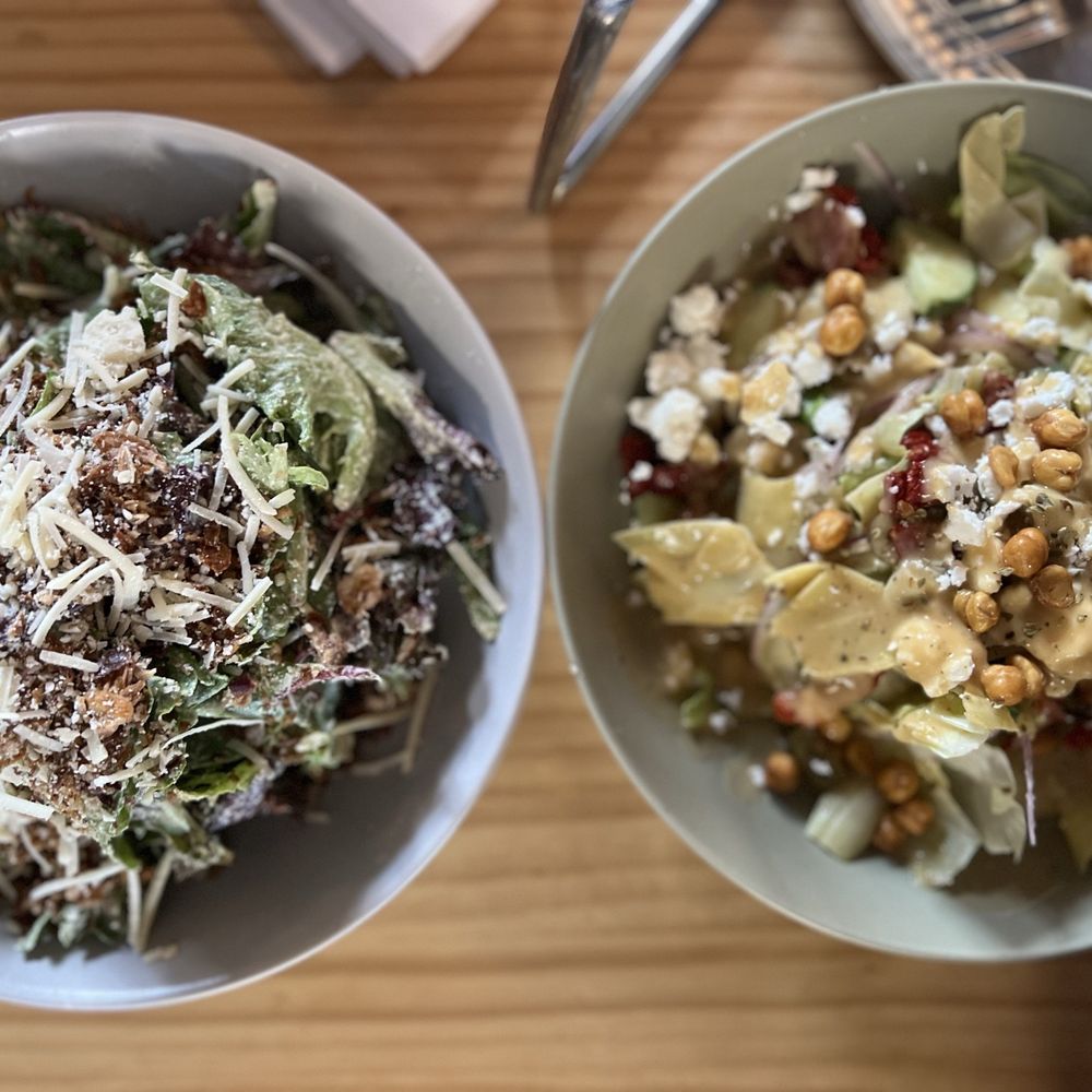 Grandma Bob's - Cashew Caesar Salad Mediterranean Salad - Pizza Near Me - Detroit, Michigan