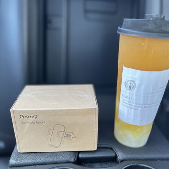 HaiCha - I received free phone mount - Bubble Tea Near Me - Pasadena, California