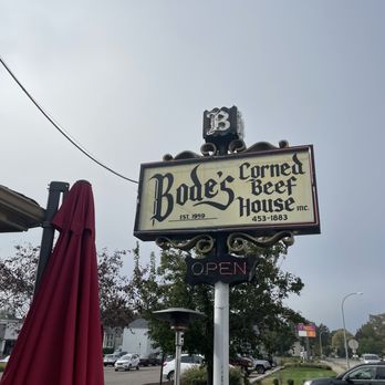 Bode's Corned Beef House - Vintage sign - American Near Me - Plymouth, Michigan Bode's Corned Beef House - Vintage sign - American Near Me - Plymouth, Michigan