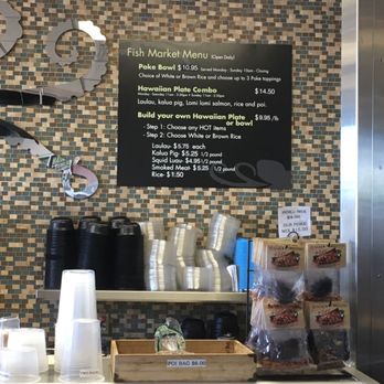 Nico's Fish Market - Menu as of May 2019 - Seafood Markets Near Me - Honolulu, Hawaii