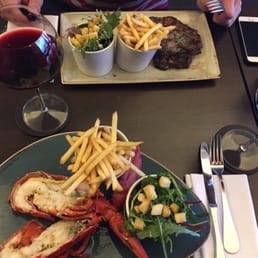 Steak and lobster Steak and lobster