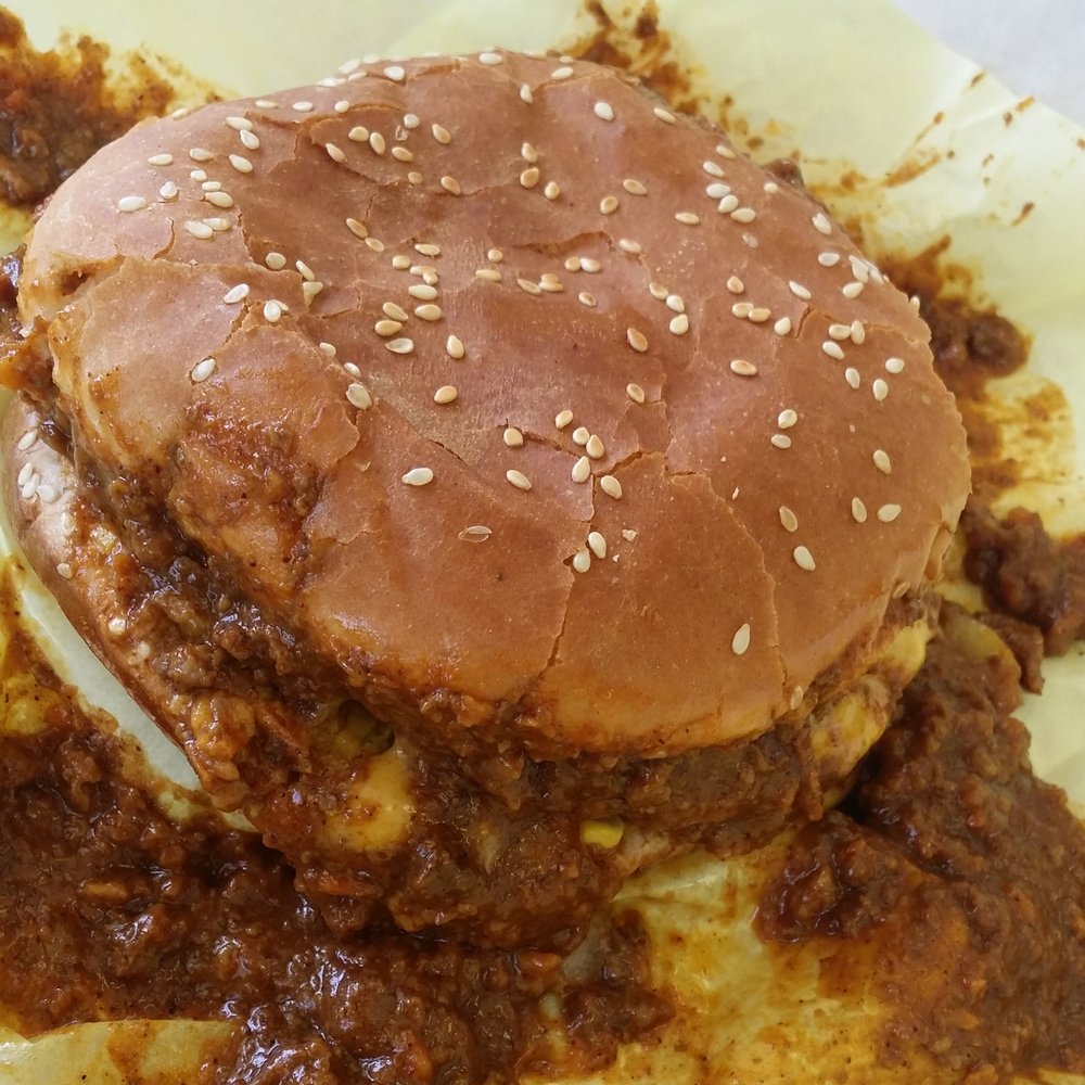 The Hat - Chili cheeseburger....oohhhh - Fast Food Near Me - Glendora, California The Hat - Chili cheeseburger....oohhhh - Fast Food Near Me - Glendora, California