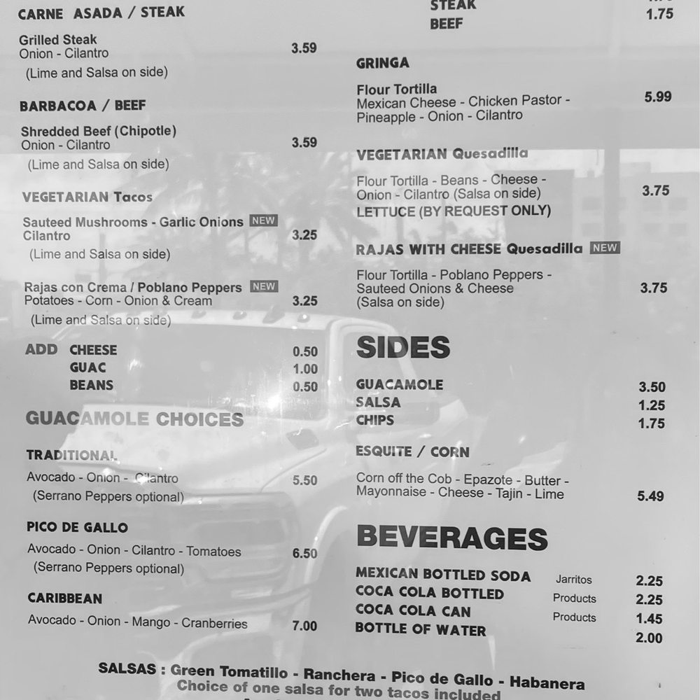 Guacamole Station - Menu - Tacos Near Me - Dania Beach, Florida Guacamole Station - Menu - Tacos Near Me - Dania Beach, Florida