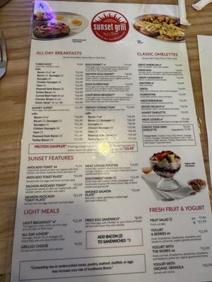 Menu photo 1 Sunset Grill Las Vegas, NV Menu photo 1 Sunset Grill Las Vegas, NV