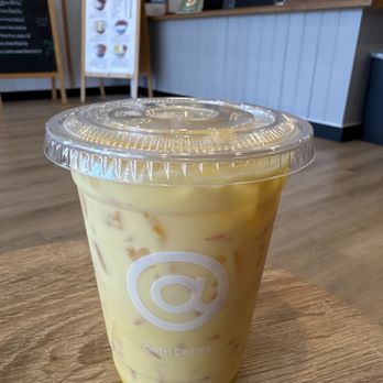 Leaf N Cream - Mango pomelo delight - Bubble Tea Near Me - Tustin, California