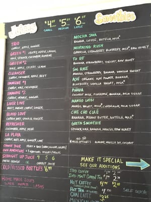 Menu photo 8 The Juice Room Philadelphia, PA