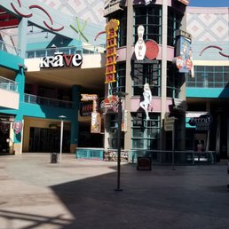 Outdoor area of Neonopolis