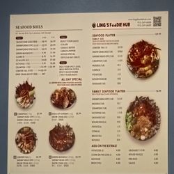 Ling’s foodie Hub - Menu
