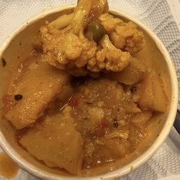 Aloo Gobi (one cauliflower in the entire cup) Aloo Gobi (one cauliflower in the entire cup)